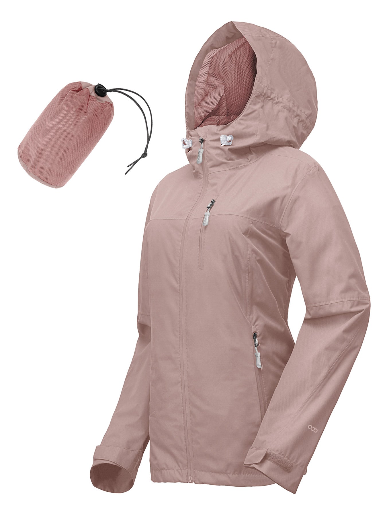 Lightweight packable rain jacket women's deals