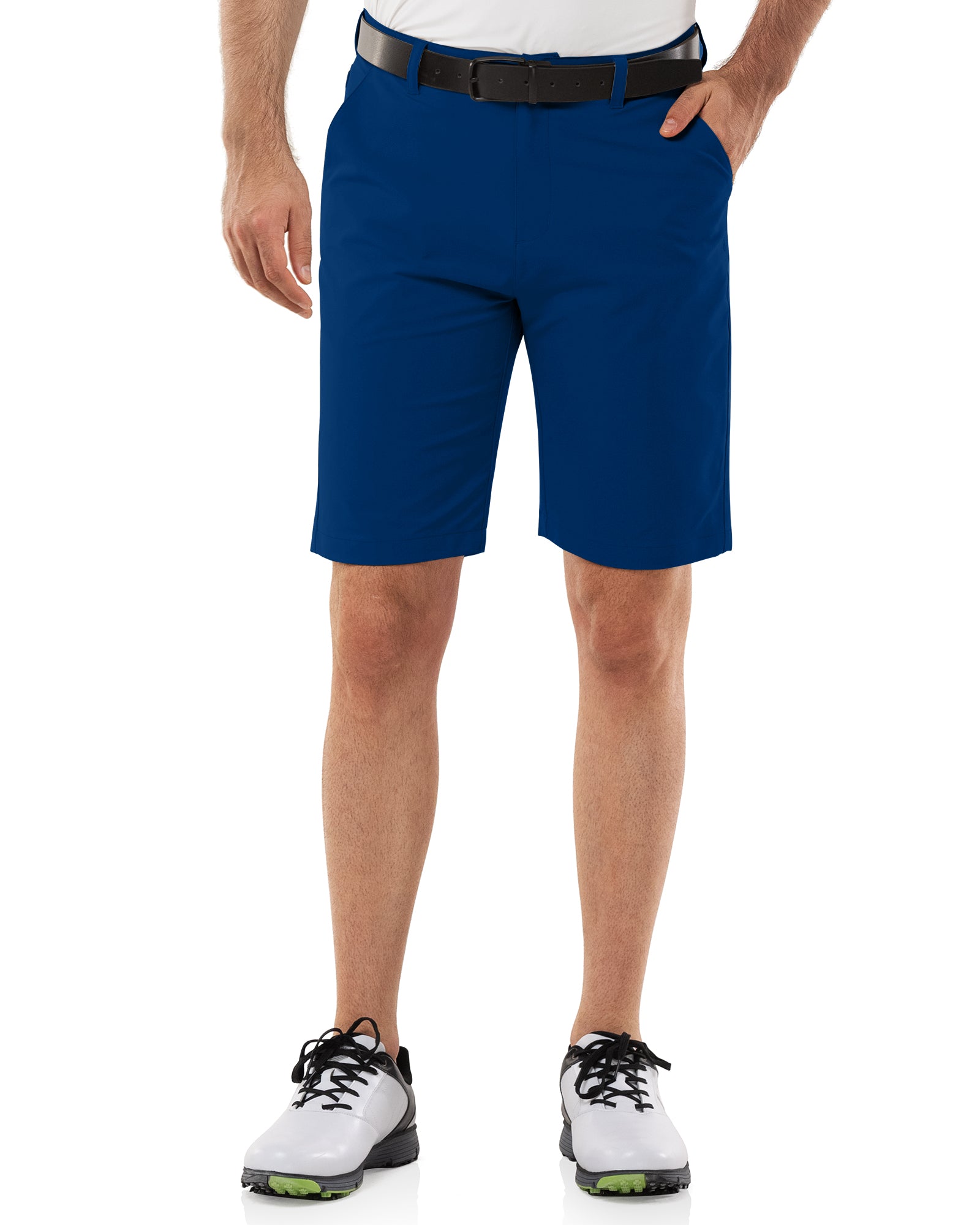 Men's 10" UPF 40+ Water-Resistant Golf Shorts with 5 Pockets