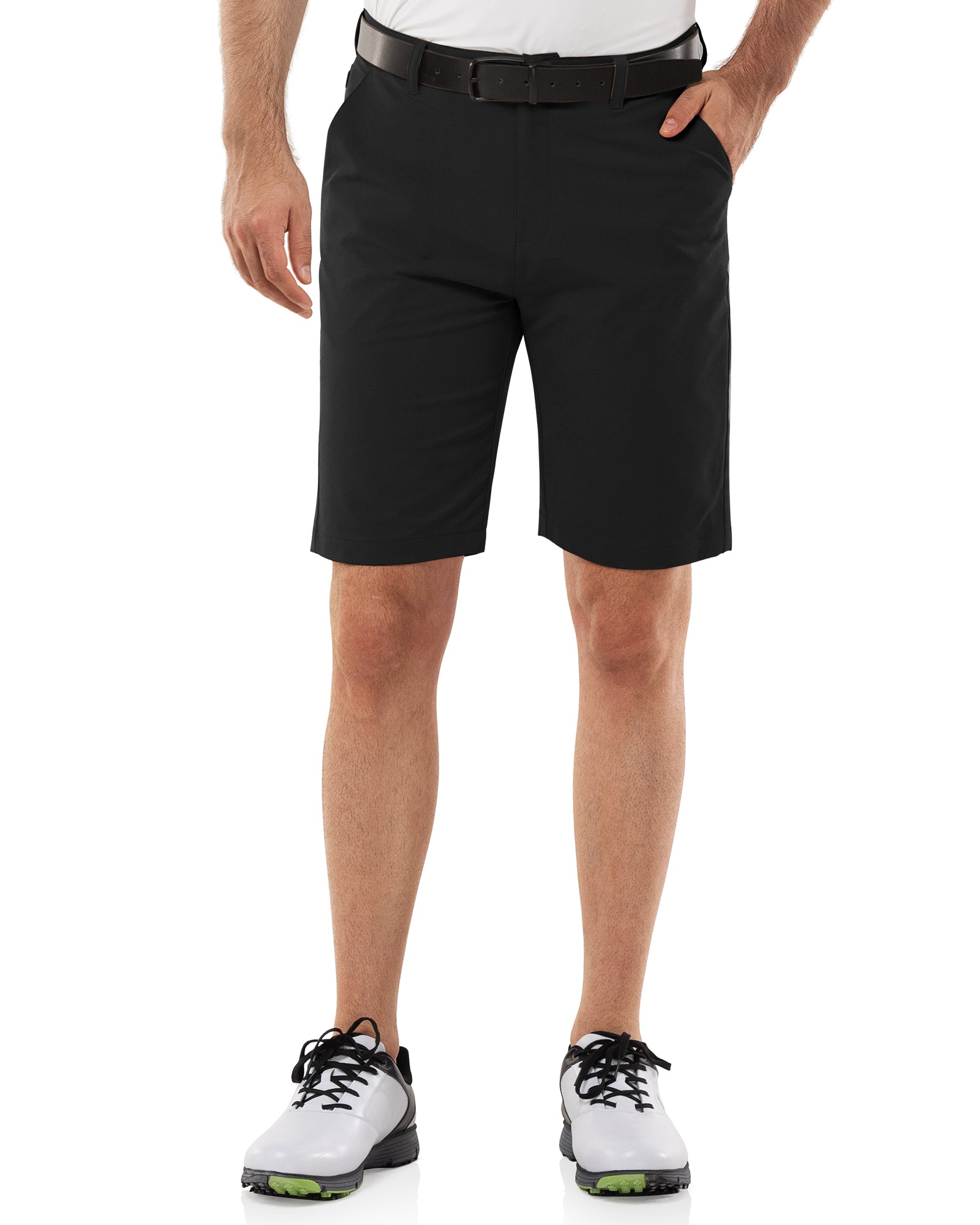 Men's 10" UPF 40+ Water-Resistant Golf Shorts with 5 Pockets