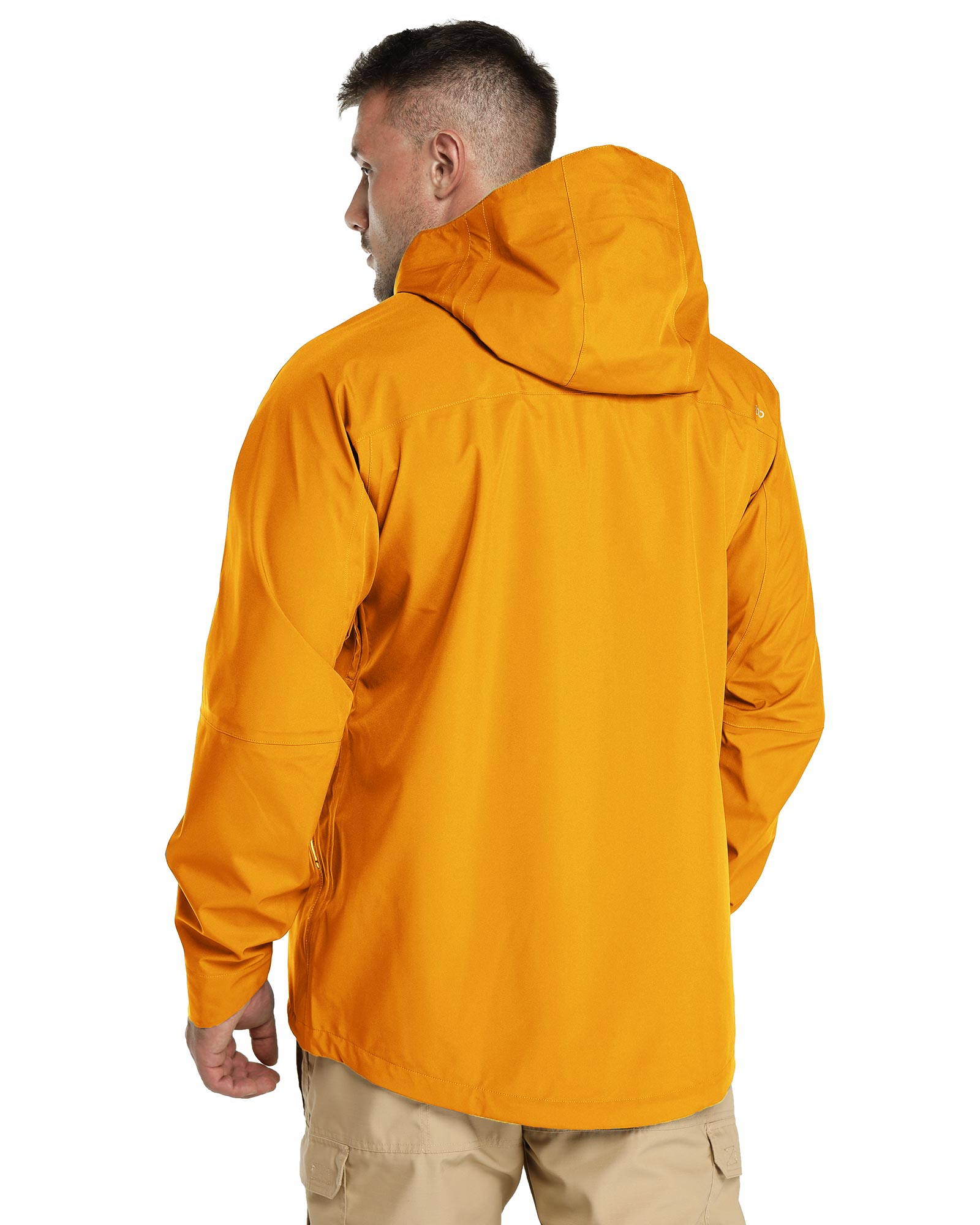 33,000ft Men’s 3-Layer Lightweight Waterproof Rain Jacket with Hood, Windbreaker Shells for Ski Hiking Golf Sailing Cycling