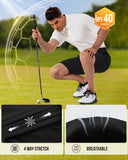 Men's 10" UPF 40+ Water-Resistant Golf Shorts with 5 Pockets
