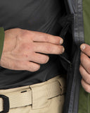 1.37 lbs 10000mm W/P Index 10000 Level Breathable Men's 3-Layer Rain Jacket with 5 Multi Pockets
