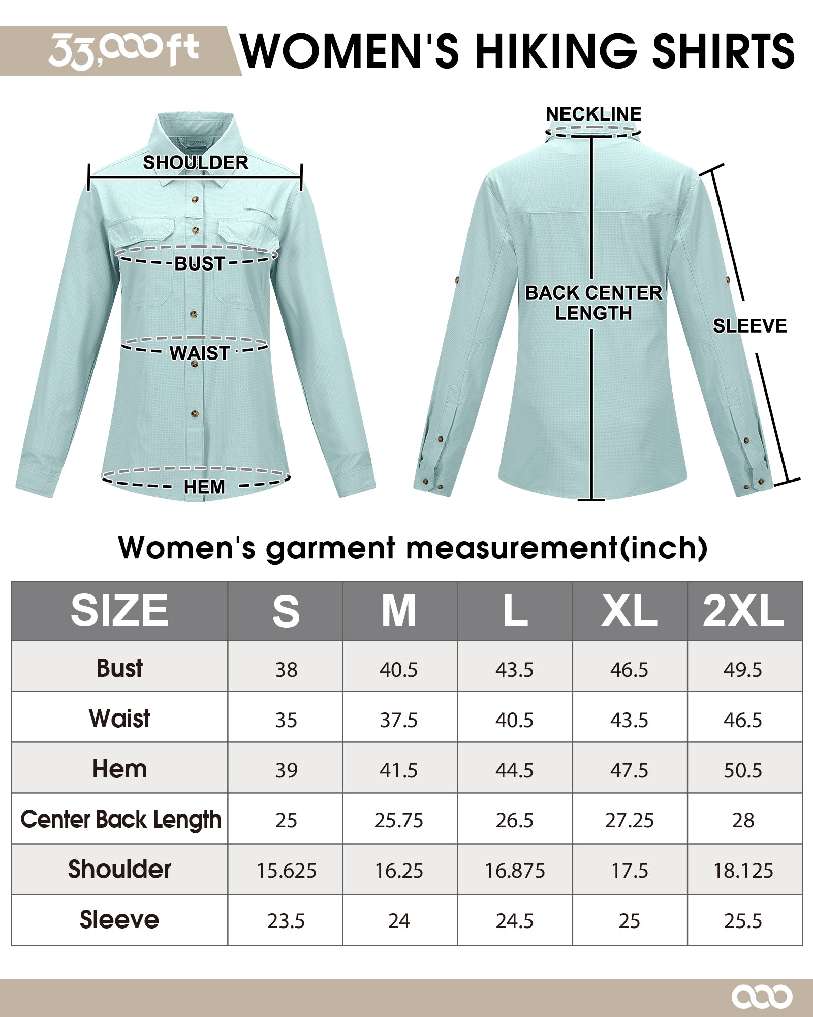 Women's Sun Protection Cooling Long Sleeve Shirt