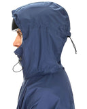 1.37 lbs 10000mm W/P Index 10000 Level Breathable Men's 3-Layer Rain Jacket with 5 Multi Pockets