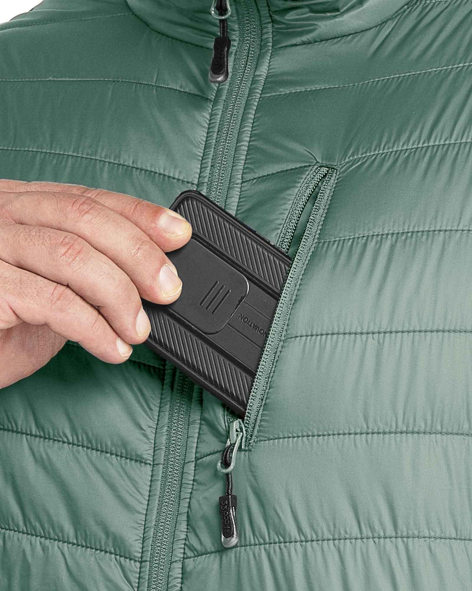 Men's Prometheus™ 1.19lb 3000mmW/P Index 3 Pockets Packable Insulated Puffer Jacket - 33,000ft