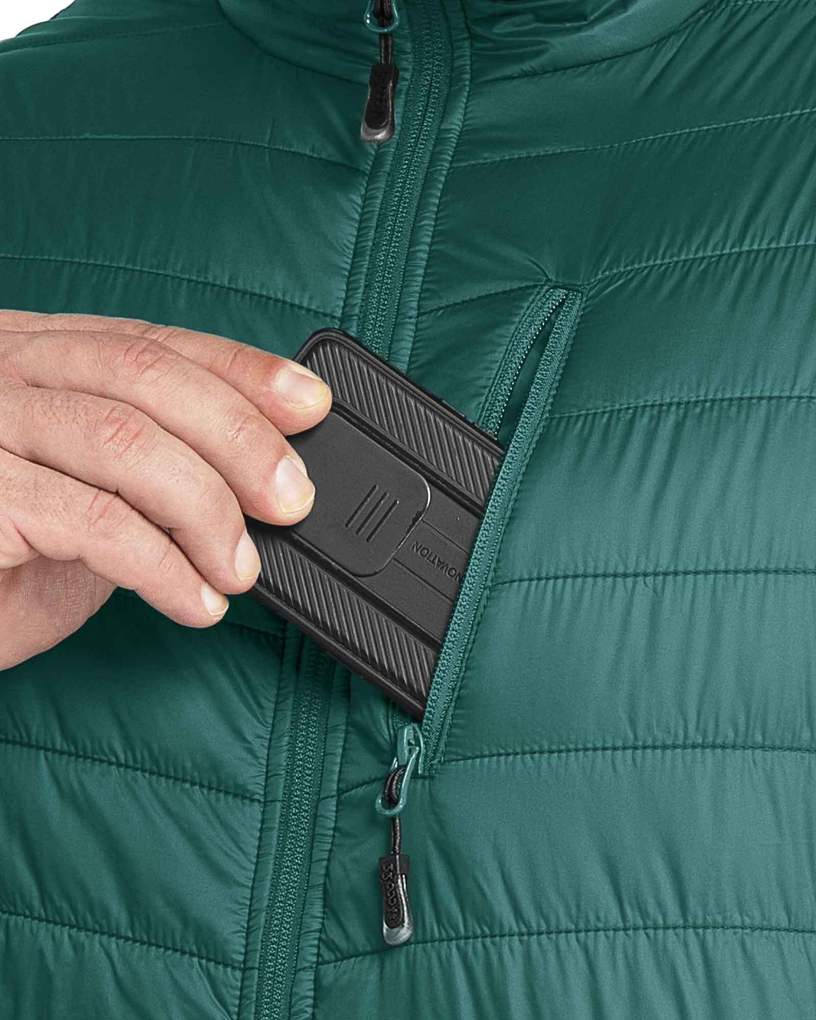 Men's Prometheus™ 1.19lb 3000mmW/P Index 3 Pockets Packable Insulated Puffer Jacket - 33,000ft