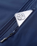 Men's Softshell Jacket with Hood Fleece Lined Windbreaker Lightweight Waterproof Jackets for Hiking - 33,000ft