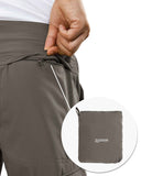 Men's Packable UPF50+ 10" Hiking Shorts with 7 Pockets