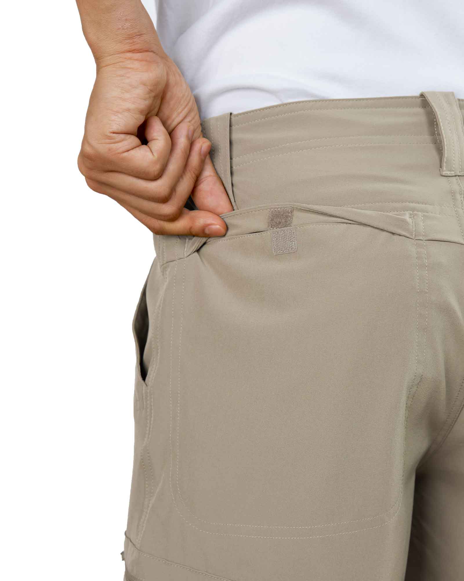 Men's Packable UPF50+ 10" Hiking Shorts with 7 Pockets