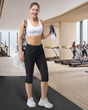 Women's UPF 50+ Elastic Waist 17" Capri Golf Pants with 4 Pockets