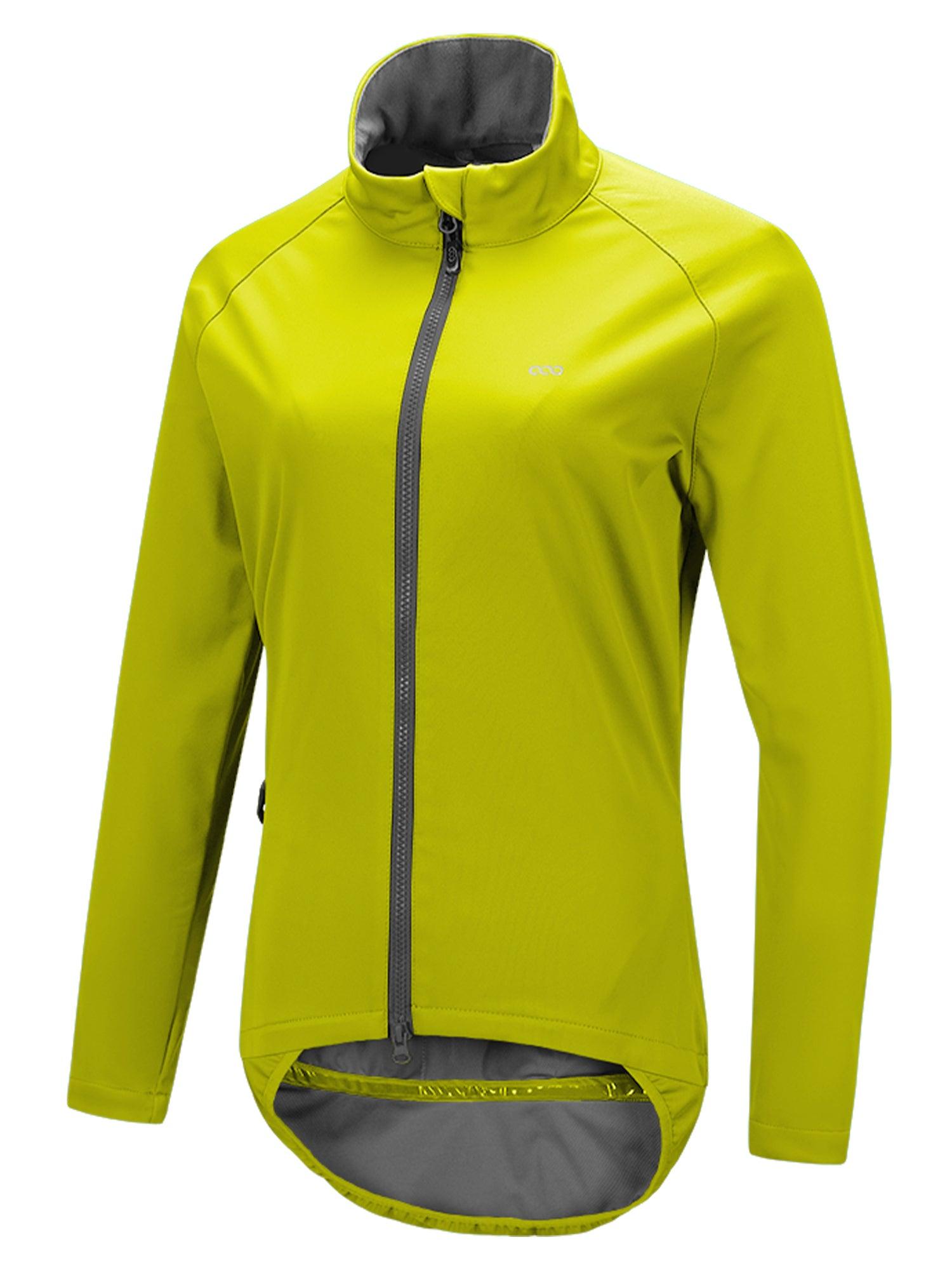 Women's Cycling Jacket Long Sleeve Thermal Waterproof MTB Bike Workout Running Jacket Windproof Reflective 33,000ft