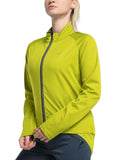 Women's Cycling Jacket Long Sleeve Thermal Waterproof MTB Bike Workout Running Jacket Windproof Reflective 33,000ft