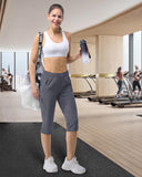Women's UPF 50+ Elastic Waist 17" Capri Golf Pants with 4 Pockets