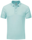 Men's Golf Polo Short Sleeve Collared T-Shirt 33,000ft