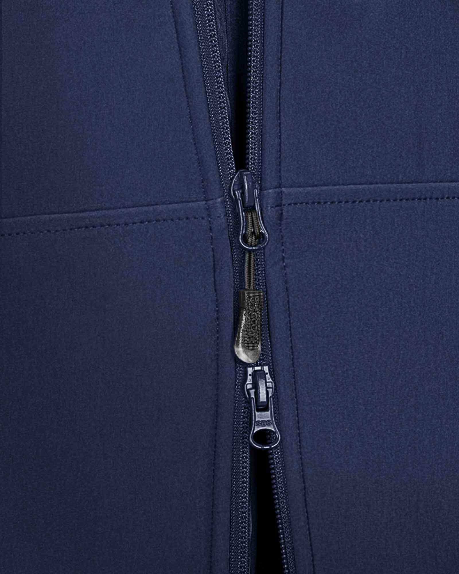 1.2 lbs 8000mm W/P Index Men's Softshell Fleece Lined Vest Outerwear with 7 Pockets - 33,000ft