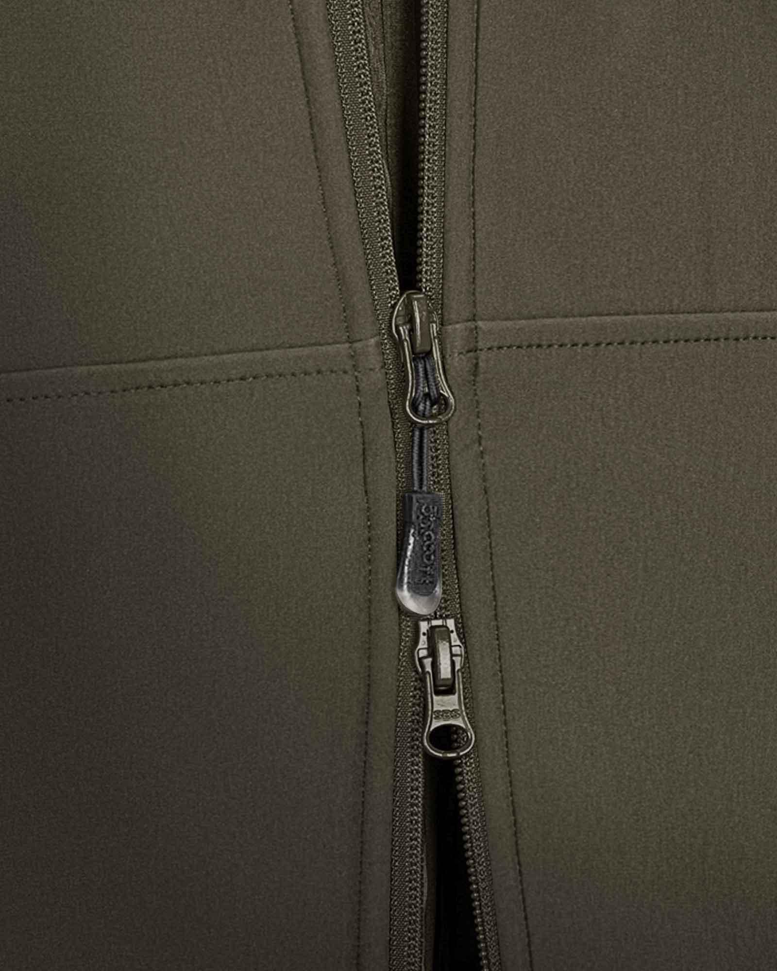 1.2 lbs 8000mm W/P Index Men's Softshell Fleece Lined Vest Outerwear with 7 Pockets - 33,000ft