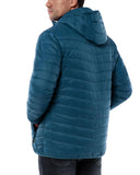 Men's 1.28lb Packable Insulated Jacket with Hood and 3 Pockets - 33,000ft