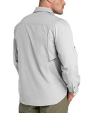 Men's UPF 50+ Breathable Mesh Lined Vents Adjustable Sleeve Shirt
