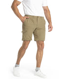 Men's UPF 40+ Convertible Zip Off Hiking Pants with 6 Pockets