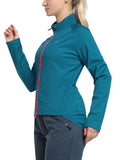 Women's Cycling Jacket Long Sleeve Thermal Waterproof MTB Bike Workout Running Jacket Windproof Reflective 33,000ft