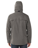 1.34 lbs/10000 mmH2O Index/5000 Level Breathable  Men's Rain Jacket with 2 Multi Pockets 33,000ft