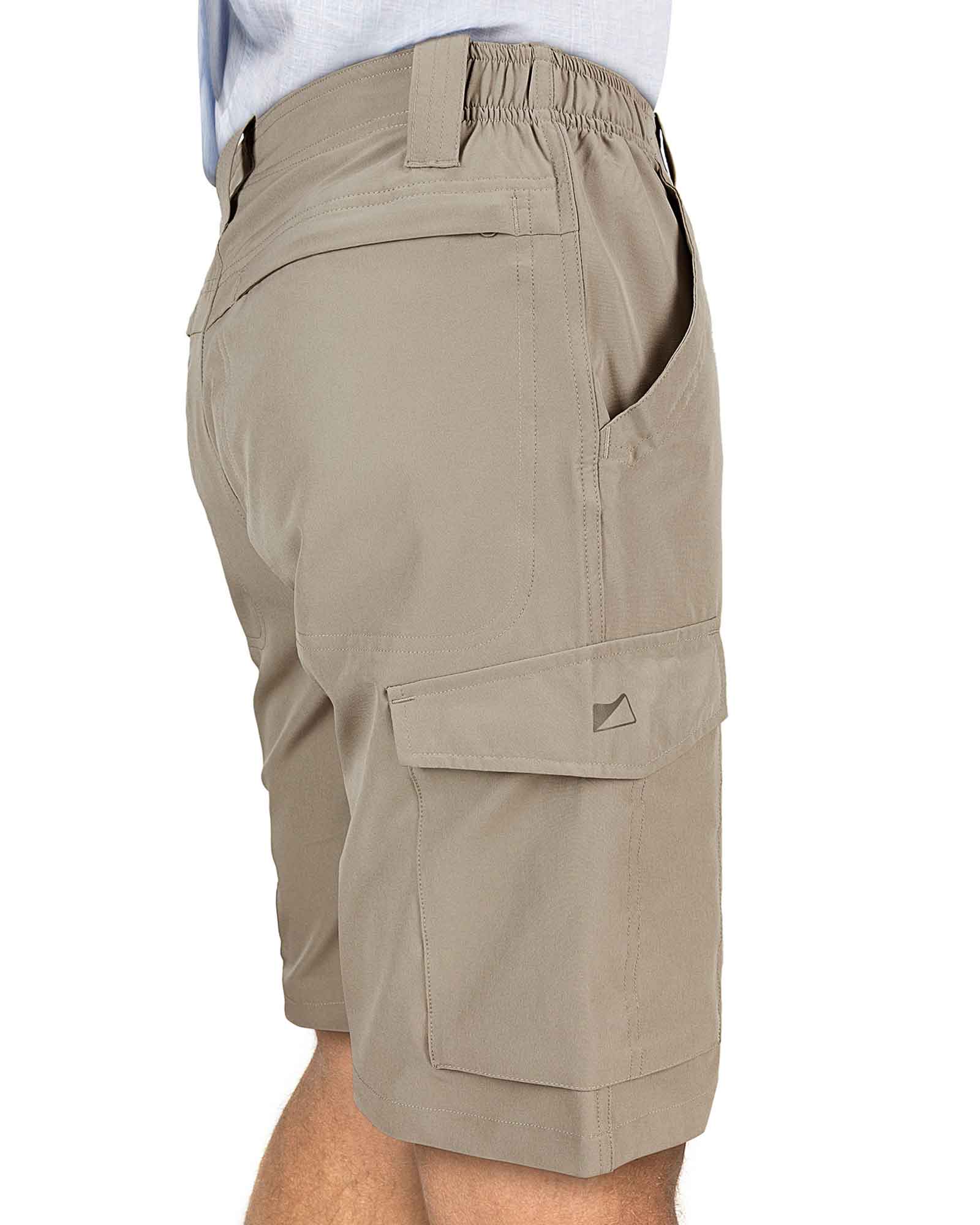 Men's Packable UPF50+ 10" Hiking Shorts with 7 Pockets