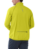Men's Cycling Jacket Long Sleeve, Waterproof Running Bike Vest Outerwear Reflective Windproof Sleeveless Jacket 33,000ft