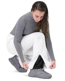 Women's Softshell Insulated Snow Pants with Boot Gaiters: 8000mm W/P Index - 33,000ft