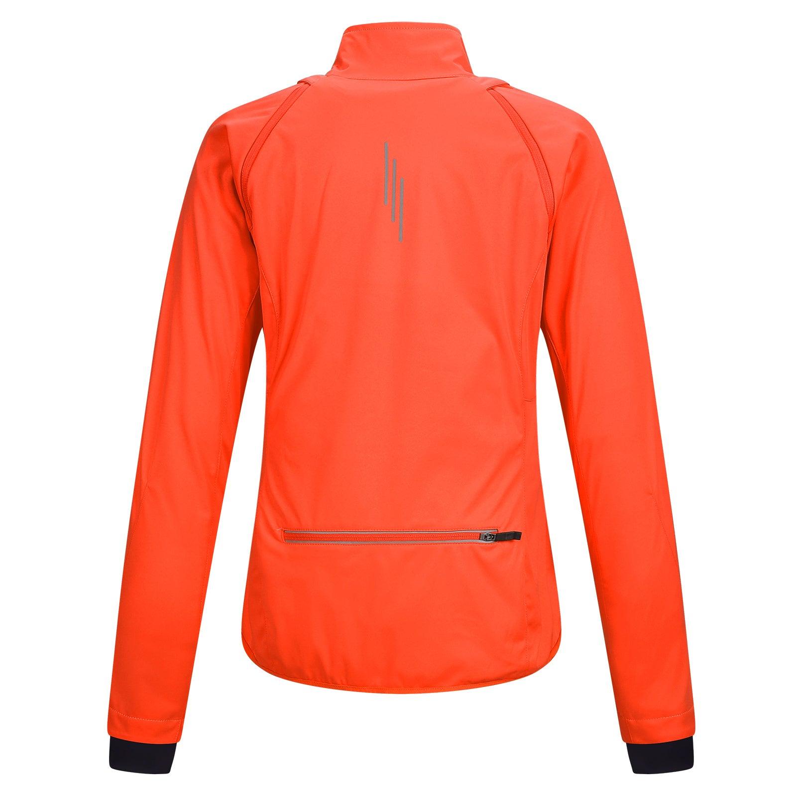 Men's Cycling Jacket Long Sleeve, Waterproof Running Bike Vest Outerwear Reflective Windproof Sleeveless Jacket 33,000ft