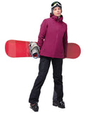 Women's Waterproof 3 in 1 ski Jacket Windproof Winter Snow Coat Ski Snowbaording Jackets Warm Raincoat 33,000ft