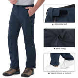1.10 lbs/10000 mmH2O Index/10000 Level Breathable  Men's Rain Pants with 4 Multi Pockets and Adjustable Design 33,000ft
