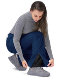 Women’s Outdoor Fleece Lined Ski Pants with Boot Gaiters: 8000mm W/P Index - 33,000ft