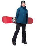 Women's Waterproof 3 in 1 ski Jacket Windproof Winter Snow Coat Ski Snowbaording Jackets Warm Raincoat 33,000ft