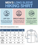 Men's UPF 50+ Breathable Mesh Lined Vents Adjustable Sleeve Shirt
