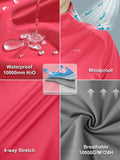 Women's Cycling Jacket Long Sleeve Thermal Waterproof MTB Bike Workout Running Jacket Windproof Reflective 33,000ft