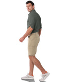 Men’s Long Sleeve UPF 50+ GEO® Air-Hole Dry Cooling Shirts with Outdoor Activity Designs