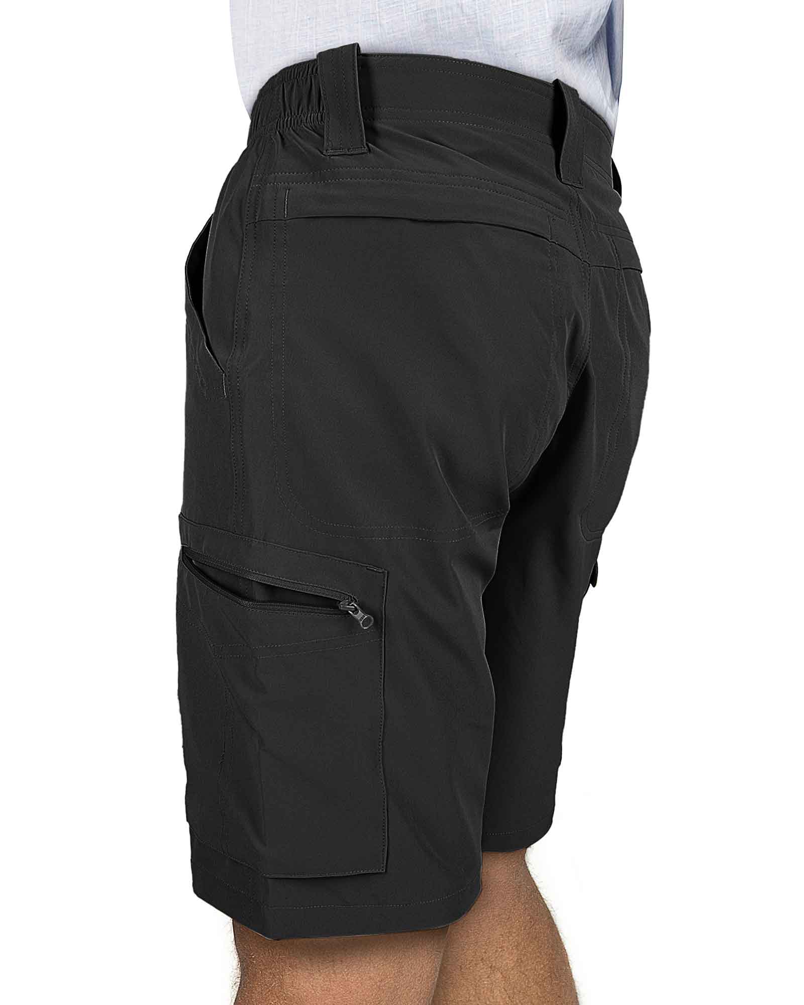 Men's Packable UPF50+ 10" Hiking Shorts with 7 Pockets
