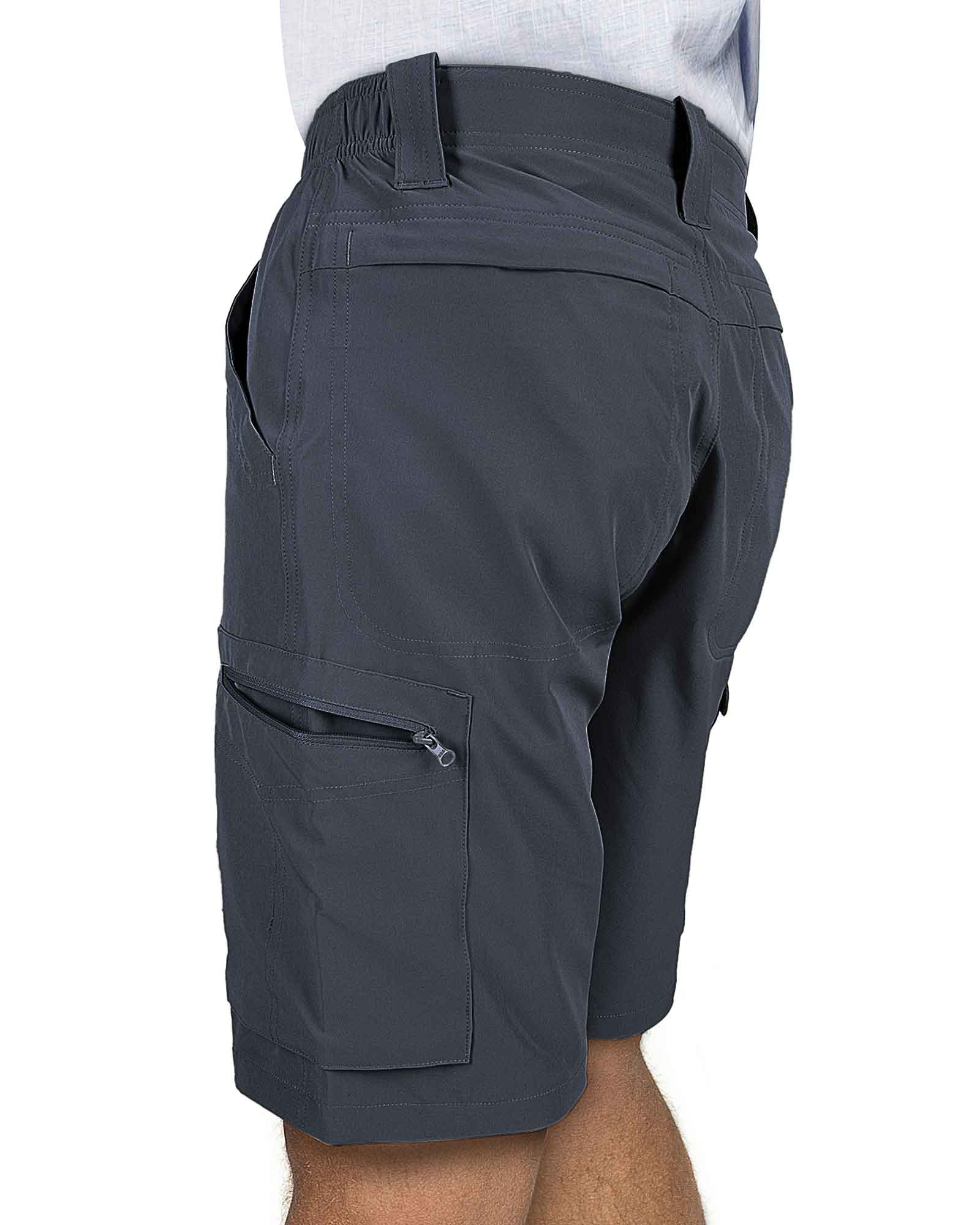Men's Packable UPF50+ 10" Hiking Shorts with 7 Pockets