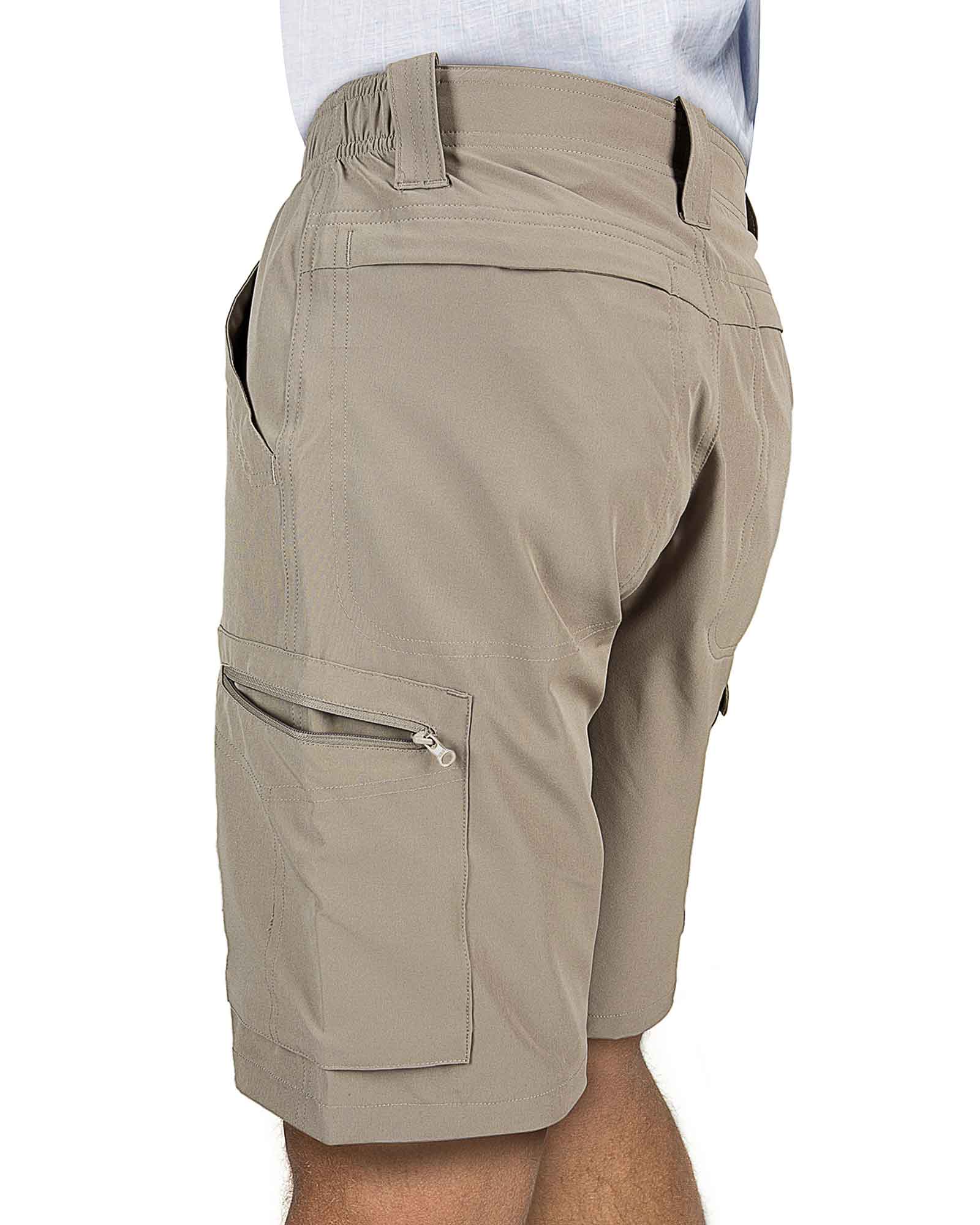 Men's Packable UPF50+ 10" Hiking Shorts with 7 Pockets