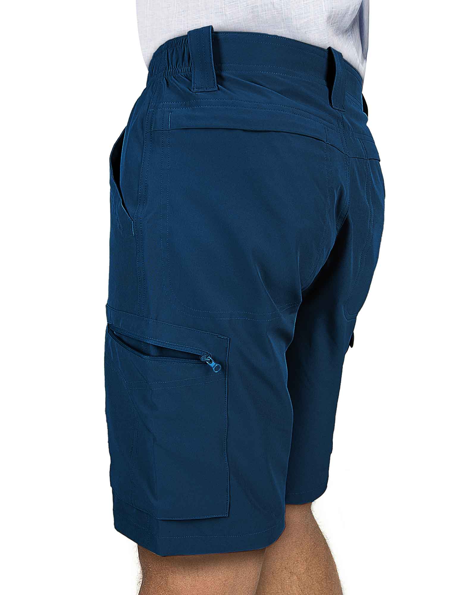 Men's Packable UPF50+ 10" Hiking Shorts with 7 Pockets