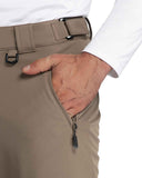 8000mm W/P Index Men’s Snow Fleece Lined Pants with 4 Pockets and Adjustable Waist - 33,000ft