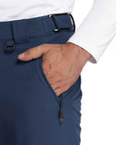 8000mm W/P Index Men’s Snow Fleece Lined Pants with 4 Pockets and Adjustable Waist - 33,000ft