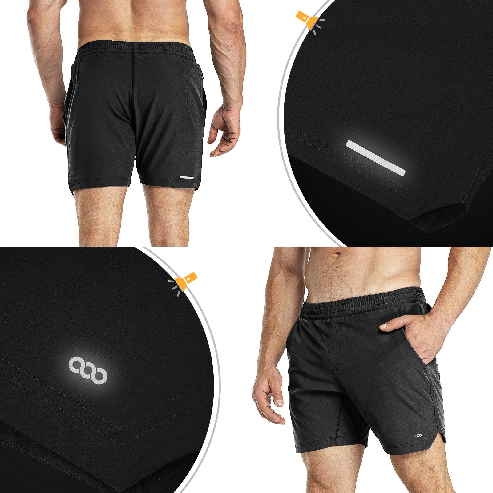 Men's 7" Running Shorts with 3 Pockets 33,000ft
