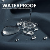 0.88 lbs/10000 mmH2O Index/10000 Level Breathable Men's Cycling Pants with Reflective and Anti-sild Design 33,000ft