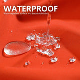 Men's Cycling Jacket Long Sleeve, Waterproof Running Bike Vest Outerwear Reflective Windproof Sleeveless Jacket 33,000ft