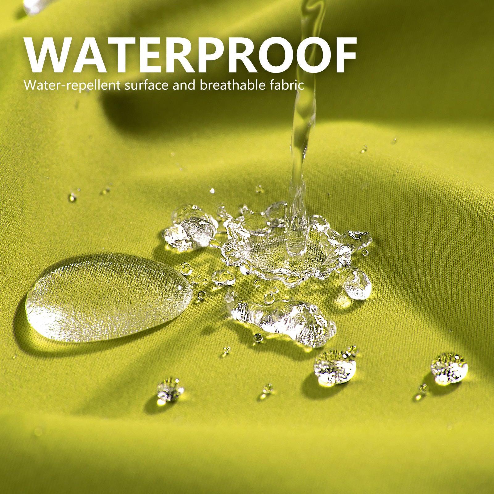 Men's Cycling Jacket Long Sleeve, Waterproof Running Bike Vest Outerwear Reflective Windproof Sleeveless Jacket 33,000ft