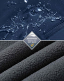 8000mm W/P Index Men’s Snow Fleece Lined Pants with 4 Pockets and Adjustable Waist - 33,000ft