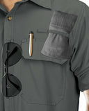 Men’s Long Sleeve UPF 50+ GEO® Air-Hole Dry Cooling Shirts with Outdoor Activity Designs