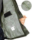0.70 lbs 5000mm W/P Index 5000 Level Breathable Men's Packable Rain Shell Jacket with 4 Pockets