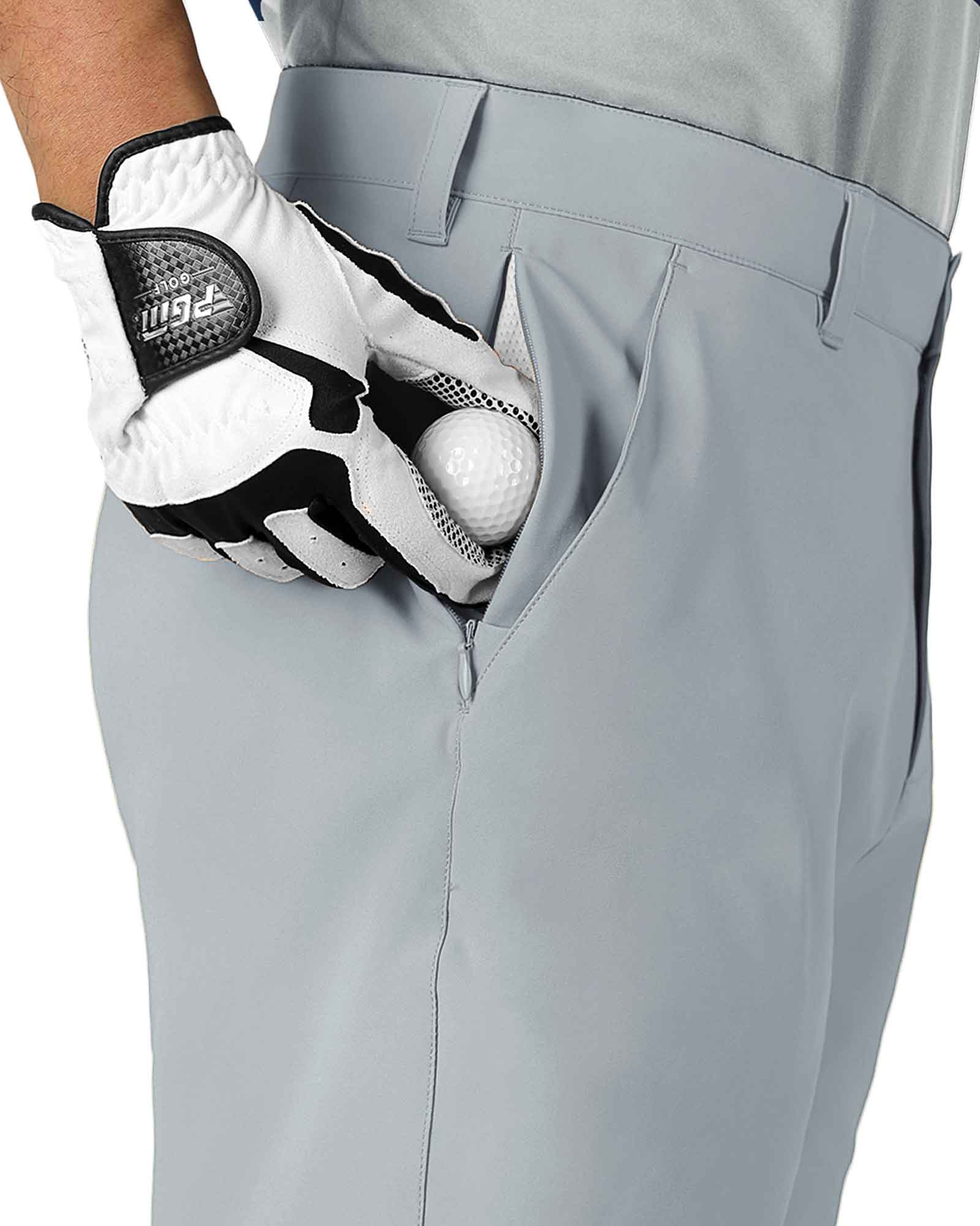 Men's 10" UPF 40+ Water-Resistant Golf Shorts with 5 Pockets